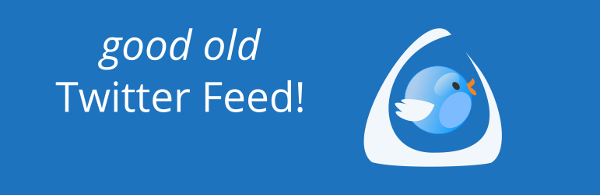 Good old Twitter Feed Widget for WordPress