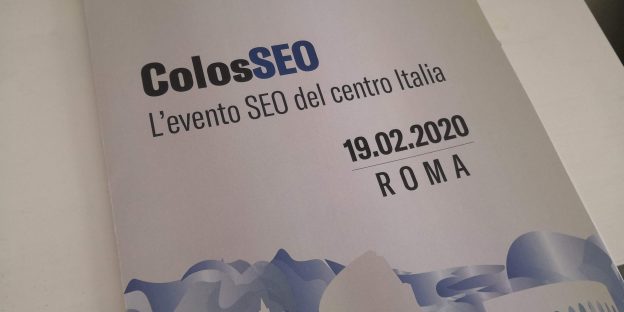 ColosSEO evento SEO Roma 2020